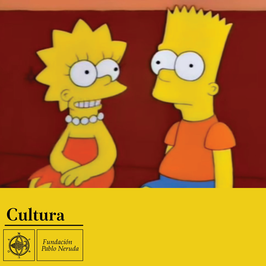 El día en que Lisa y Bart Simpson hablaron de Pablo Neruda - Cultura |  Fundación Neruda