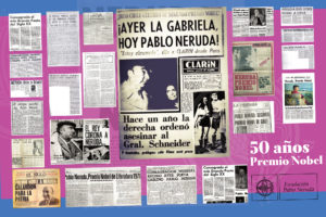 Pablo Neruda y el Premio Nobel en la prensa