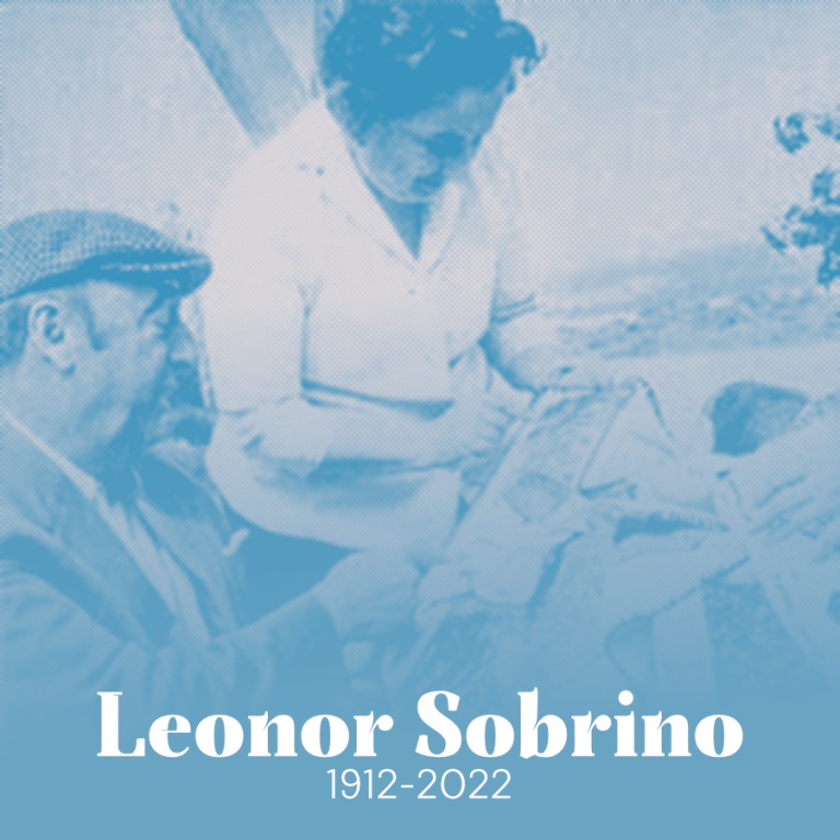 Leonor Sobrino y Pablo Neruda